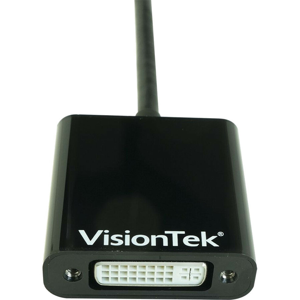 VisionTek Mini DisplayPort to DVI-D Single Link Adapter (M/F)