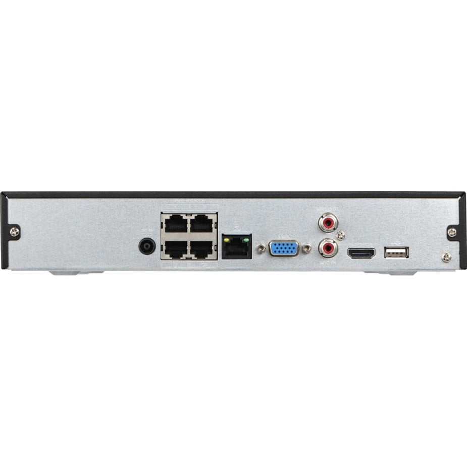 Speco 4 Channel NVR with Built-in PoE+ Switch - 4 TB HDD