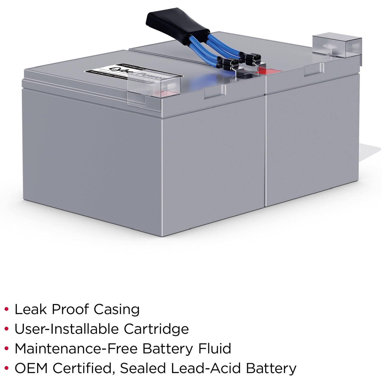 CyberPower RB12120X2B Replacement Battery Cartridge