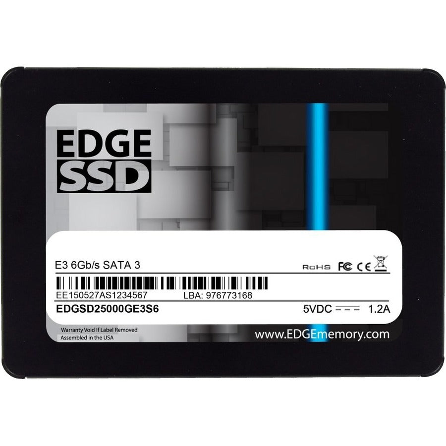 EDGE E3 2 TB Solid State Drive - 2.5" Internal - SATA (SATA/600) - TAA Compliant
