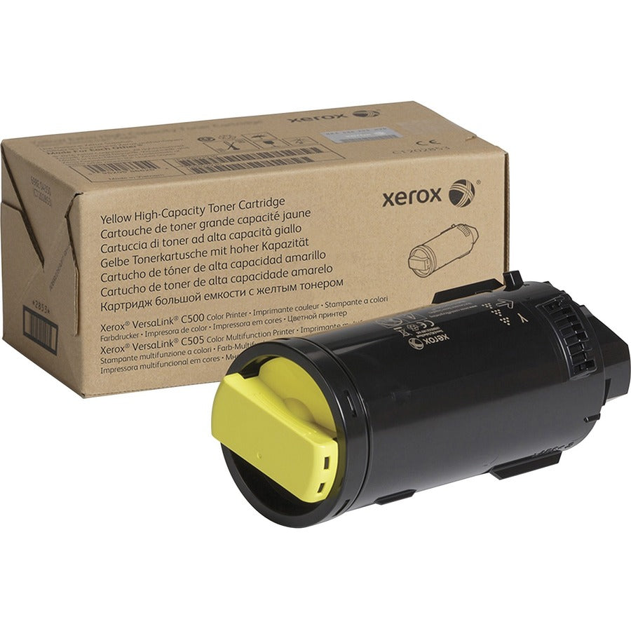 Xerox Original High Yield LED Toner Cartridge - Yellow Pack