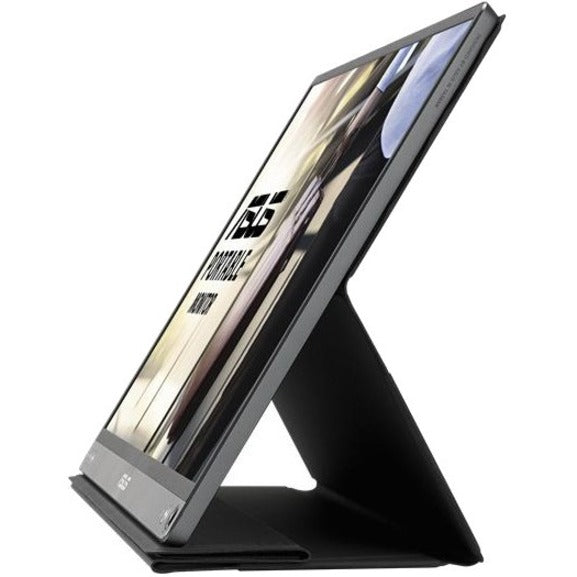 Asus ZenScreen MB16AC 15.6" Full HD LCD Monitor - 16:9 - Dark Gray Black