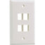 Panduit NetKey NK4FNIG Faceplate