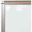 Balt Framed Magnetic Glass Board - Gloss White