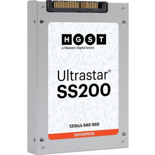 HGST Ultrastar SS200 SDLL1DLR-800G-CCA1 800 GB Solid State Drive - 2.5" Internal - SAS (12Gb/s SAS)