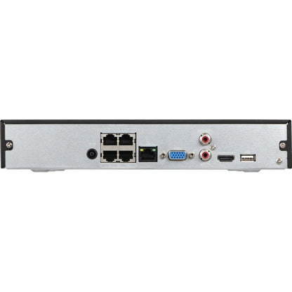 Speco 4 Channel NVR with Built-in PoE+ Switch - 6 TB HDD