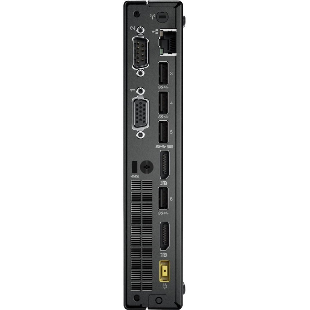 Lenovo ThinkCentre M910q 10MUS1P800 Desktop Computer - Intel Core i7 6th Gen i7-6700T 2.80 GHz - 8 GB RAM DDR4 SDRAM - 500 GB HDD - Tiny