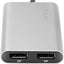 StarTech.com Thunderbolt 3 to Dual DisplayPort Adapter - 4K 60Hz Dual Monitor TB3 DisplayPort 1.2 Video Adapter - Thunderbolt 3 Certified