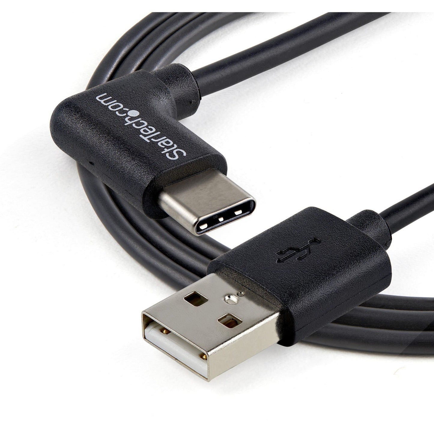 StarTech.com 1m 3ft USB to USB C Cable - Right Angle USB Cable - M/M - USB 2.0 Cable - USB Type C - USB A to USB C Cable