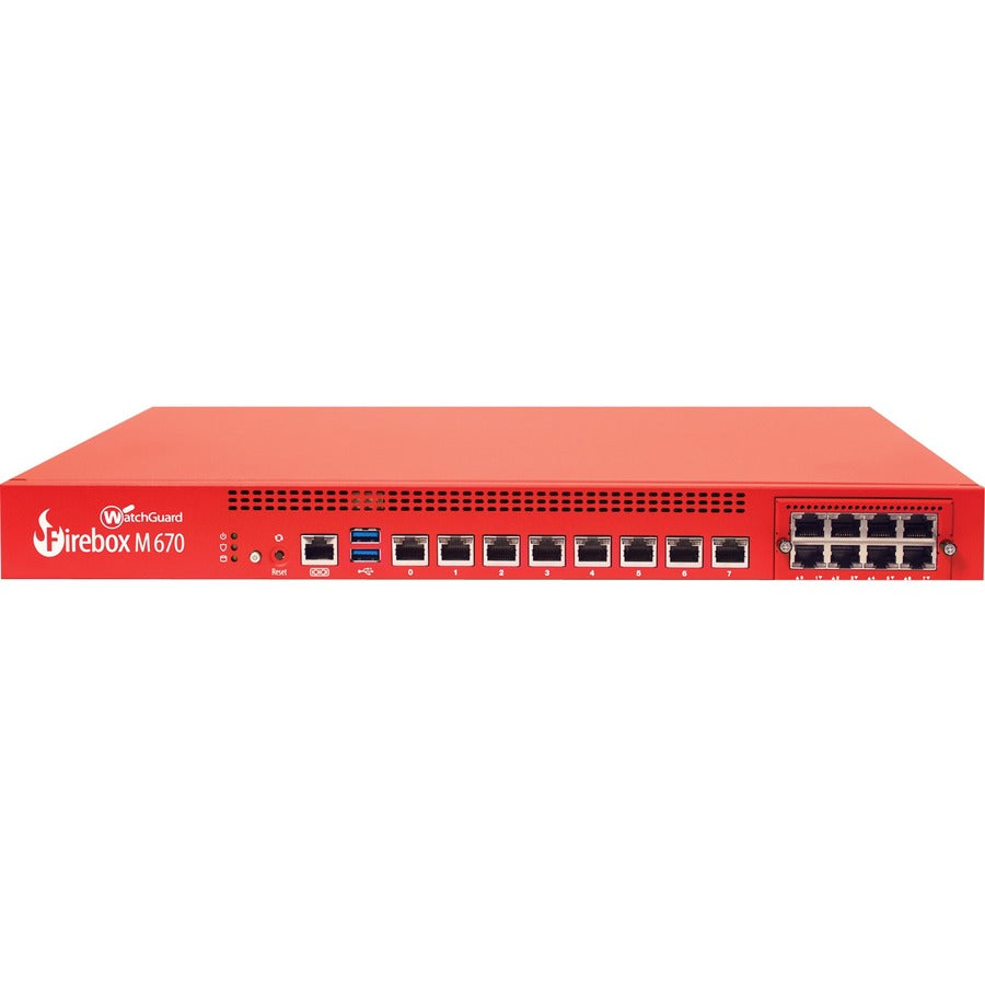 WatchGuard Firebox M670 High Availability with 3-yr Standard Support