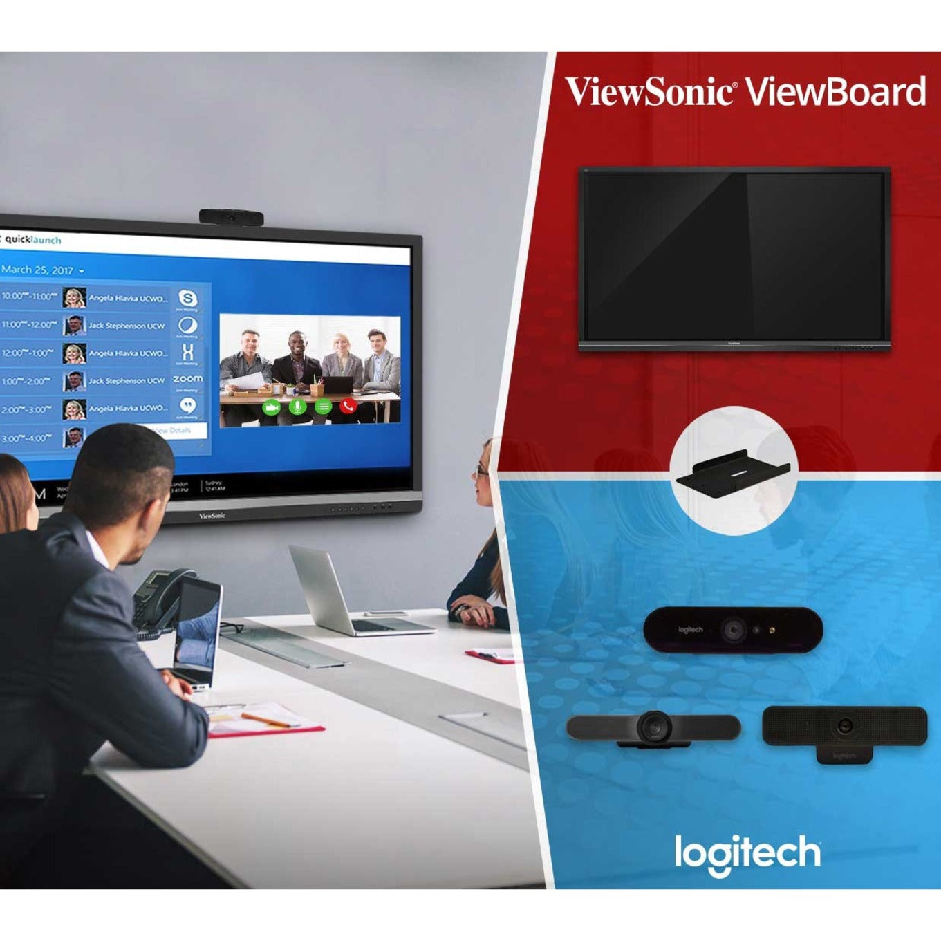 ViewSonic IFP8650 86" ViewBoard 4K Interactive Display 20-Point Touch HDMI DisplayPort