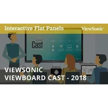 ViewSonic IFP8650 86" ViewBoard 4K Interactive Display 20-Point Touch HDMI DisplayPort