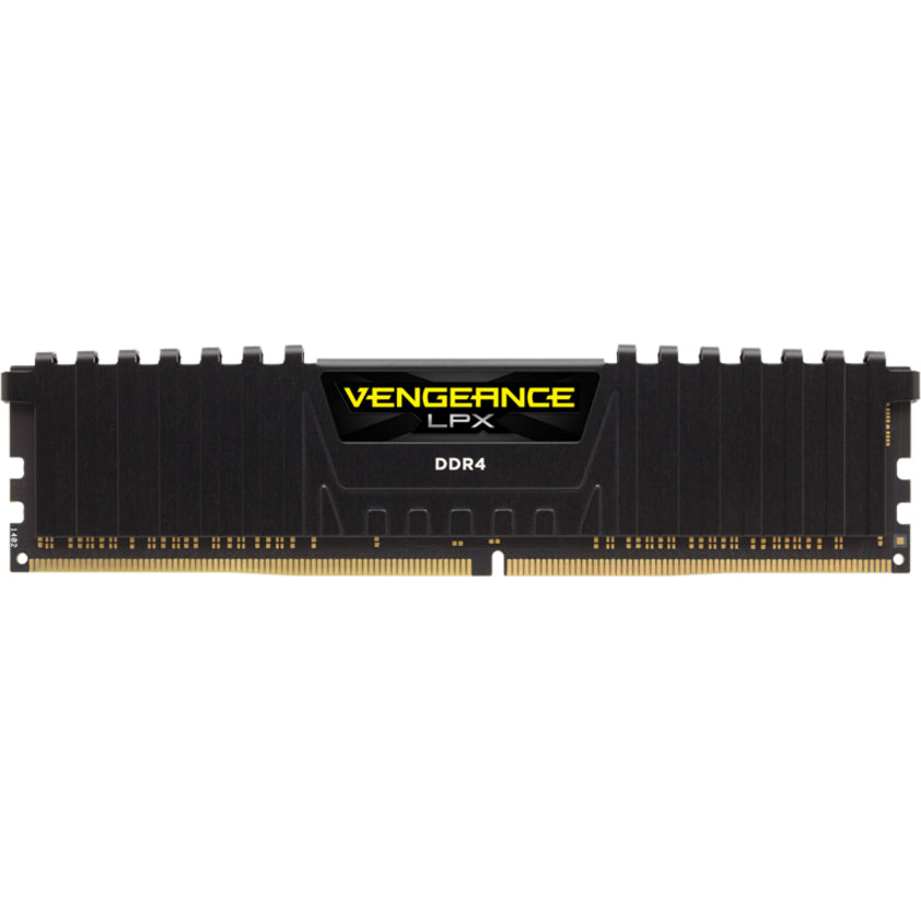Corsair Vengeance LPX 16GB (2 x 8GB) DDR4 DRAM 3200MHz C16 Memory Kit - Black Kit