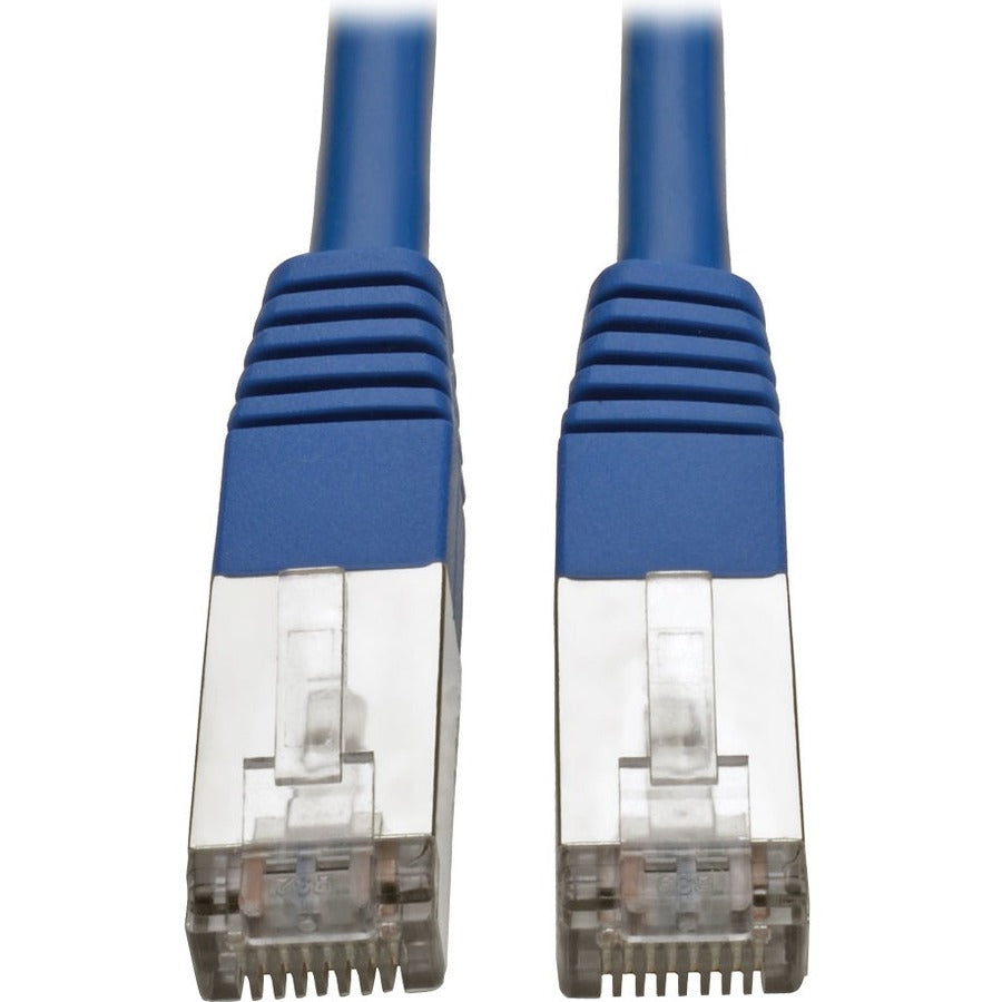 Tripp Lite Cat5e 350 MHz Molded Shielded (STP) Ethernet Cable (RJ45 M/M) PoE Blue 6 ft. (1.83 m)