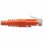 Tripp Lite Cat6 Gigabit Molded (UTP) Ethernet Cable (RJ45 M/M) PoE Orange 25 ft. (7.62 m)