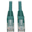 Tripp Lite Cat6 Gigabit Snagless Molded (UTP) Ethernet Cable (RJ45 M/M) PoE Green 4 ft. (1.22 m)