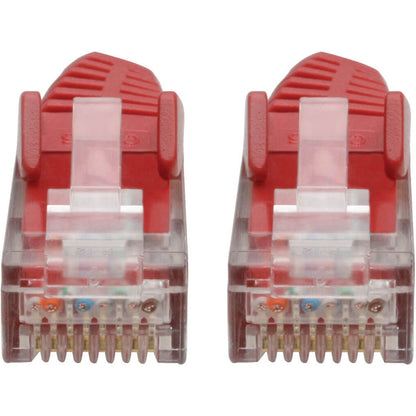 Tripp Lite Cat6 Gigabit Snagless Molded (UTP) Ethernet Cable (RJ45 M/M) PoE Red 4 ft. (1.22 m)
