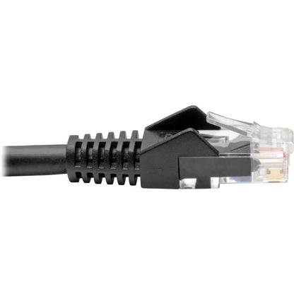Tripp Lite Cat6 Gigabit Snagless Molded (UTP) Ethernet Cable (RJ45 M/M) PoE Black 8 ft. (2.43 m)