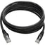 Tripp Lite Cat6 Gigabit Snagless Molded (UTP) Ethernet Cable (RJ45 M/M) PoE Black 8 ft. (2.43 m)