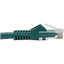 Tripp Lite Cat6 Gigabit Snagless Molded (UTP) Ethernet Cable (RJ45 M/M) PoE Green 35 ft. (10.67 m)