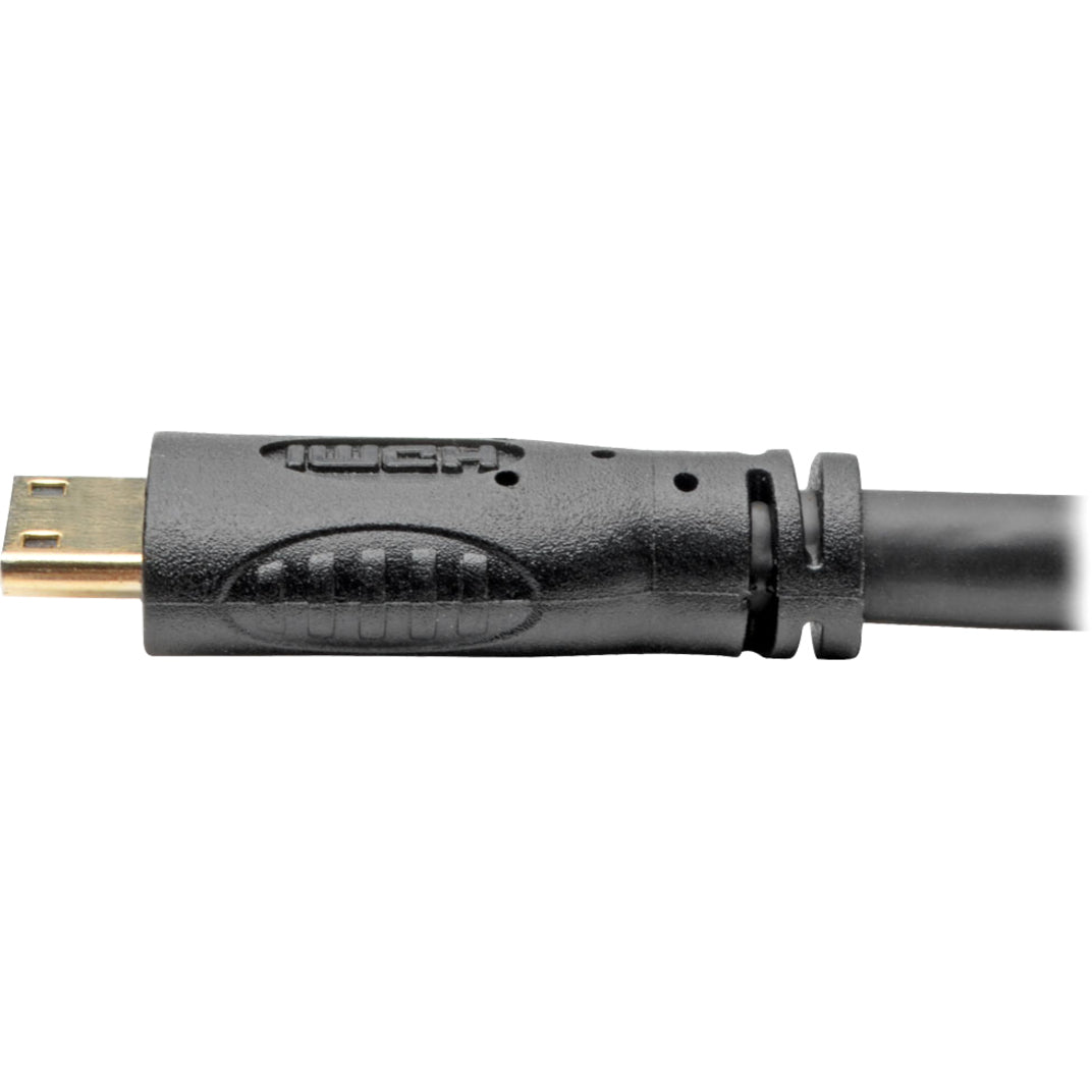 Tripp Lite High-Speed HDMI to Mini-HDMI Cable w Ethernet & Digital Video Audio M/M 1080p 1ft 1'