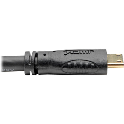 Tripp Lite High-Speed HDMI to Mini-HDMI Cable w Ethernet & Digital Video Audio M/M 1080p 1ft 1'