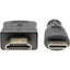 Tripp Lite High-Speed HDMI to Mini-HDMI Cable w Ethernet & Digital Video Audio M/M 1080p 1ft 1'