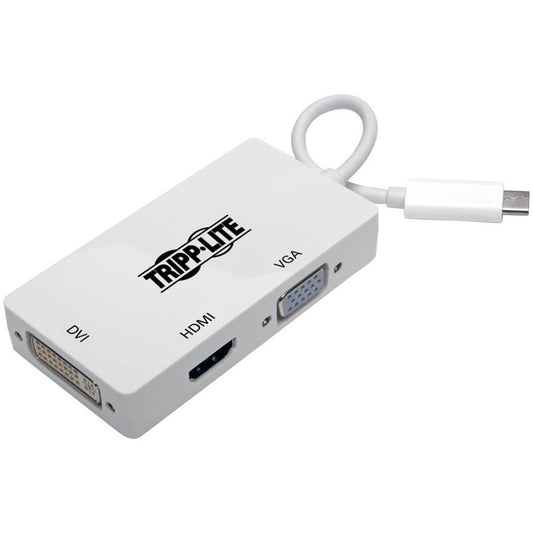 Tripp Lite USB C to HDMI / DVI / VGA Multiport Adapter 4K USB Type C to HDMI USB-C USB Type-C