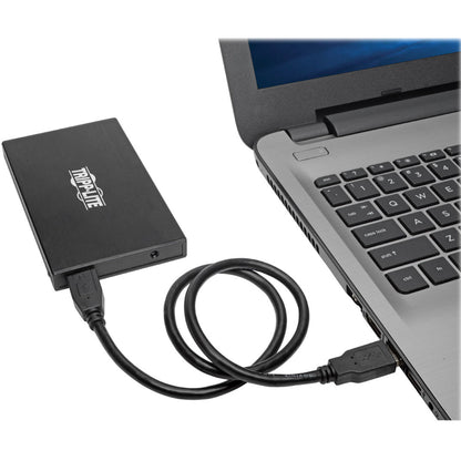 Tripp Lite USB 3.1 Gen 1 (5 Gbps) 2.5 in. SATA SSD/HDD to USB-A Enclosure Adapter with UASP Support