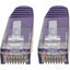 Tripp Lite Cat6 Gigabit Molded (UTP) Ethernet Cable (RJ45 M/M) PoE Purple 20 ft. (6.09 m)