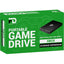 Fantom Drives FD 1TB Xbox Portable Hard Drive - USB 3.2 Gen 1 - 5Gbps - Aluminum - Black - Compatible with Xbox One Xbox One S Xbox One X - Made with High Quality Aluminum - No Power Supply Needed - 1 Year Warranty - (XB-1TB-PGD)