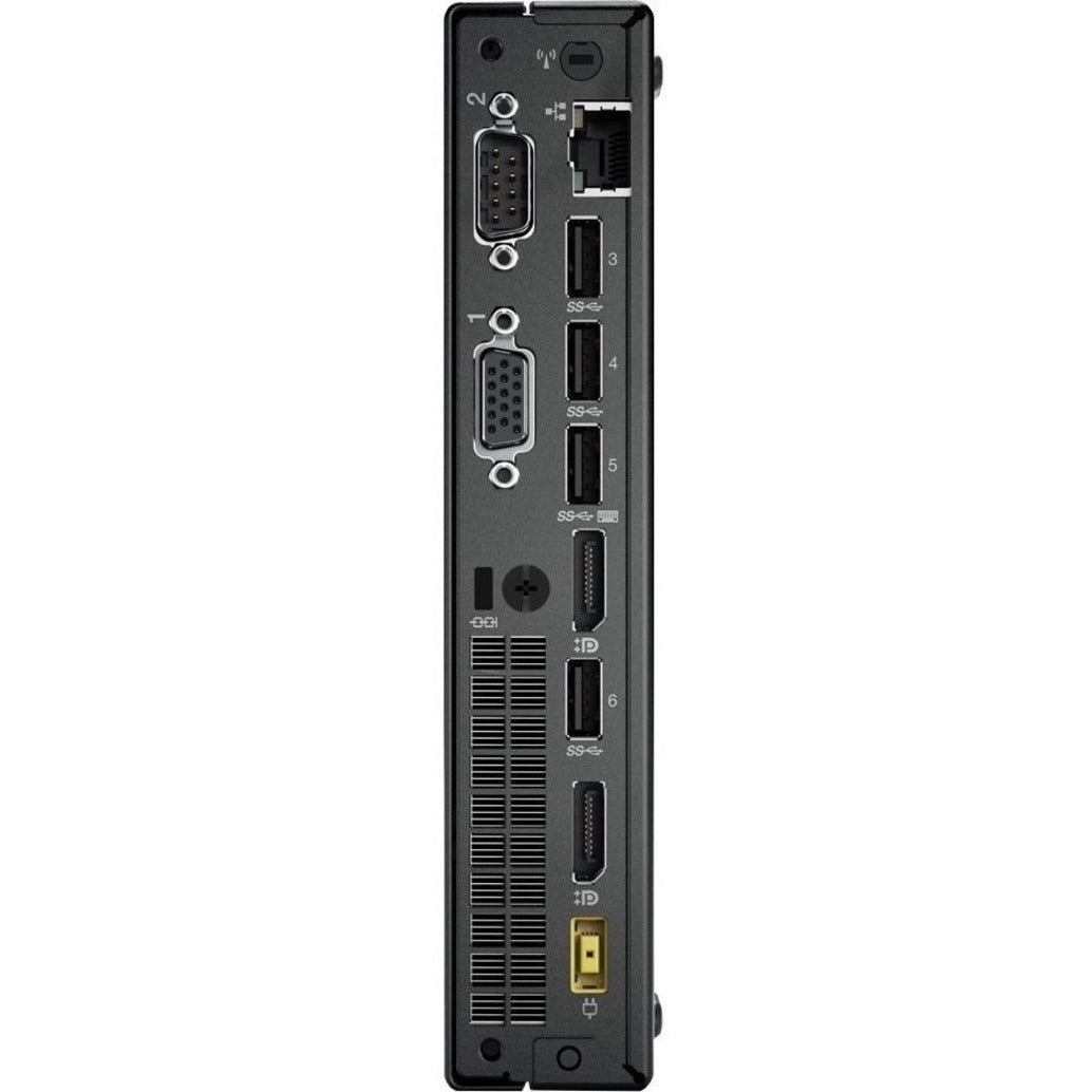 Lenovo ThinkCentre M910q 10MUS22800 Desktop Computer - Intel Core i5 7th Gen i5-7500T 2.70 GHz - 8 GB RAM DDR4 SDRAM - 256 GB SSD - Tiny