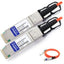 AddOn Cisco Compatible TAA Compliant 40GBase-AOC QSFP+ to QSFP+ Direct Attach Cable (850nm MMF 0.5m)