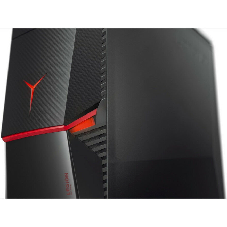 Lenovo Legion Y720T-34ASU 90H90001US Gaming Desktop Computer - AMD Ryzen 5 1400 3.20 GHz - 8 GB RAM DDR4 SDRAM - 1 TB HDD - Black