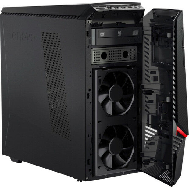 Lenovo Legion Y720T-34ASU 90H90001US Gaming Desktop Computer - AMD Ryzen 5 1400 3.20 GHz - 8 GB RAM DDR4 SDRAM - 1 TB HDD - Black