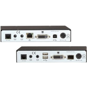 Black Box LRXI KVM Extender - DVI-D USB 2.0 Single Access Multimode Fiber