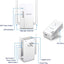 TRENDnet Wi-Fi Everywhere Powerline 1200 AV2 Dual-Band AC1200 Wireless Access Point Kit Includes 1 x TPL-430AP And 1 x TPL-423E 3 x Gigabit Ports Easy Installation White TPL-430APK