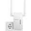 TRENDnet Wi-Fi Everywhere Powerline 1200 AV2 Dual-Band AC1200 Wireless Access Point Kit Includes 1 x TPL-430AP And 1 x TPL-423E 3 x Gigabit Ports Easy Installation White TPL-430APK