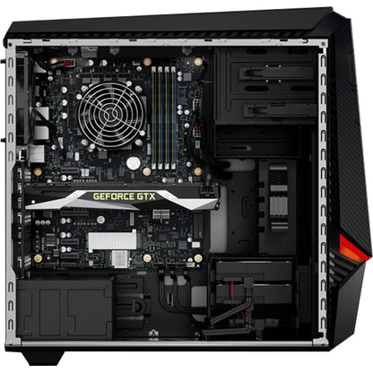 Lenovo Legion Y720T-34ASU 90H90002US Gaming Desktop Computer - AMD Ryzen 7 1800X 3 GHz - 16 GB RAM DDR4 SDRAM - 1 TB HDD - 256 GB SSD - Black