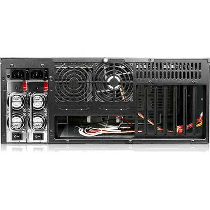 iStarUSA 4U Compact Stylish Rackmount Chassis with 550W Redundant Power Supply