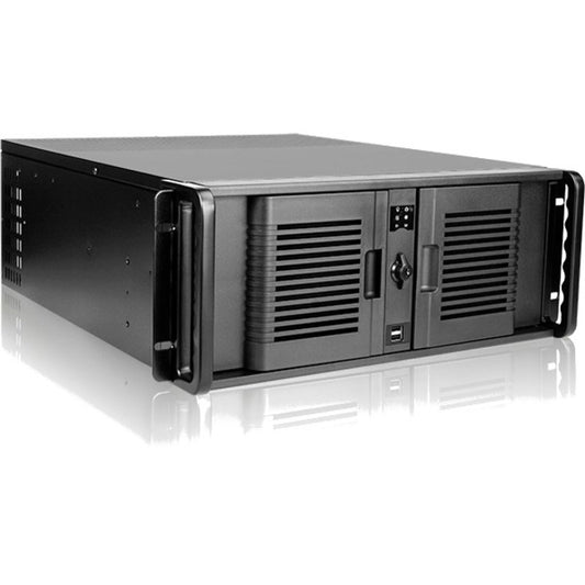 iStarUSA 4U Compact Stylish Rackmount Chassis with 550W Redundant Power Supply