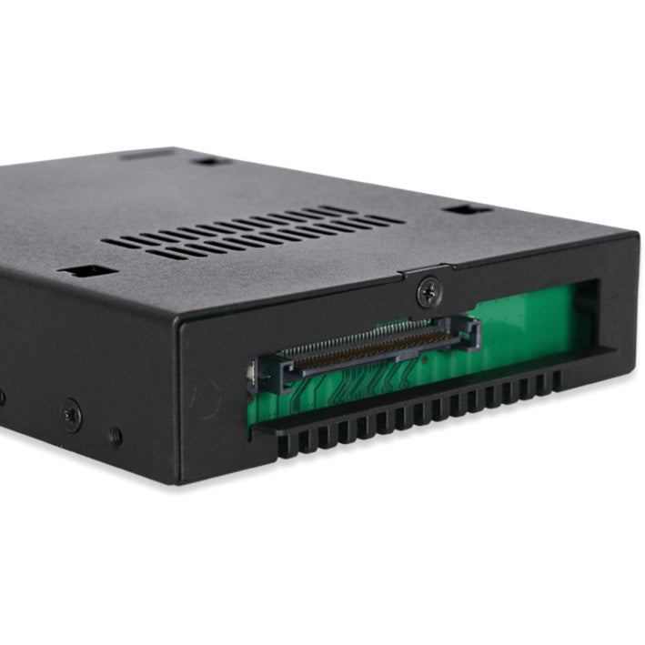 Icy Dock MB601VK-B Drive Bay Adapter for 3.5" - U.2 (SFF-8639) Host Interface Internal - Matte Black