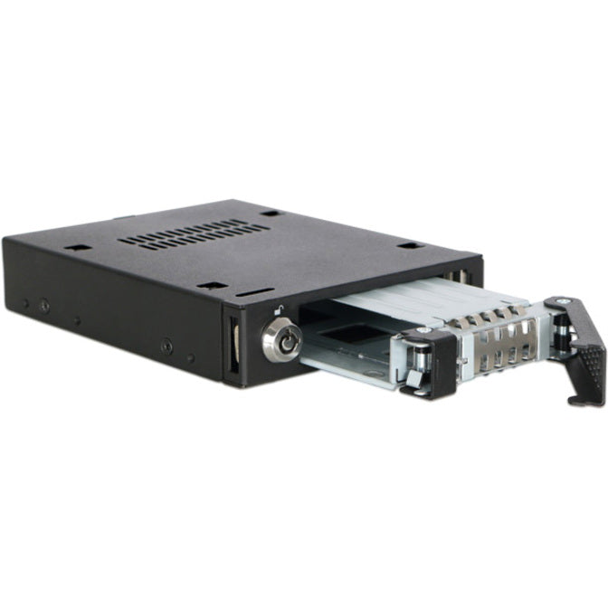 Icy Dock MB601VK-B Drive Bay Adapter for 3.5" - U.2 (SFF-8639) Host Interface Internal - Matte Black