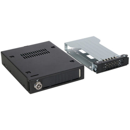 Icy Dock MB601VK-B Drive Bay Adapter for 3.5" - U.2 (SFF-8639) Host Interface Internal - Matte Black