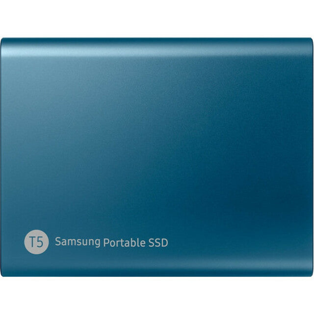 Samsung T5 MU-PA250B/AM 250 GB Portable Solid State Drive - External - Blue