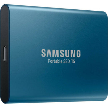 Samsung T5 MU-PA500B/AM 500 GB Portable Solid State Drive - External - Blue