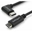 3FT RIGHT ANGLE USB C CABLE M/M