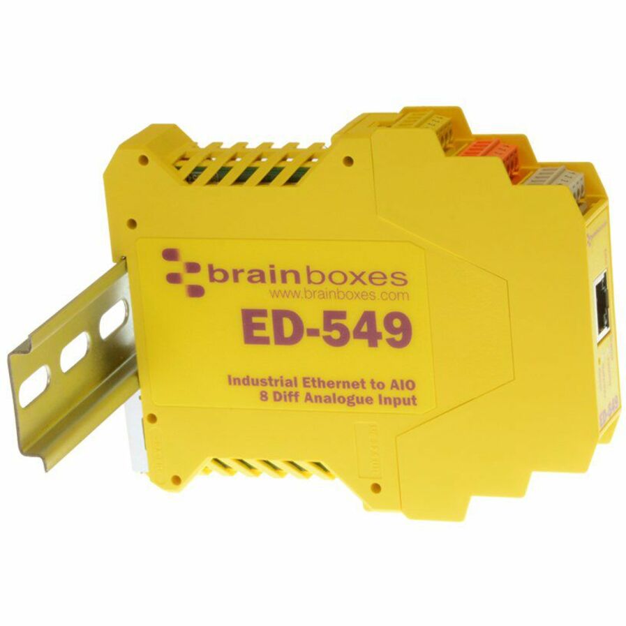 Brainboxes ED-549 Ethernet to Analogue I/O X20 Multipack