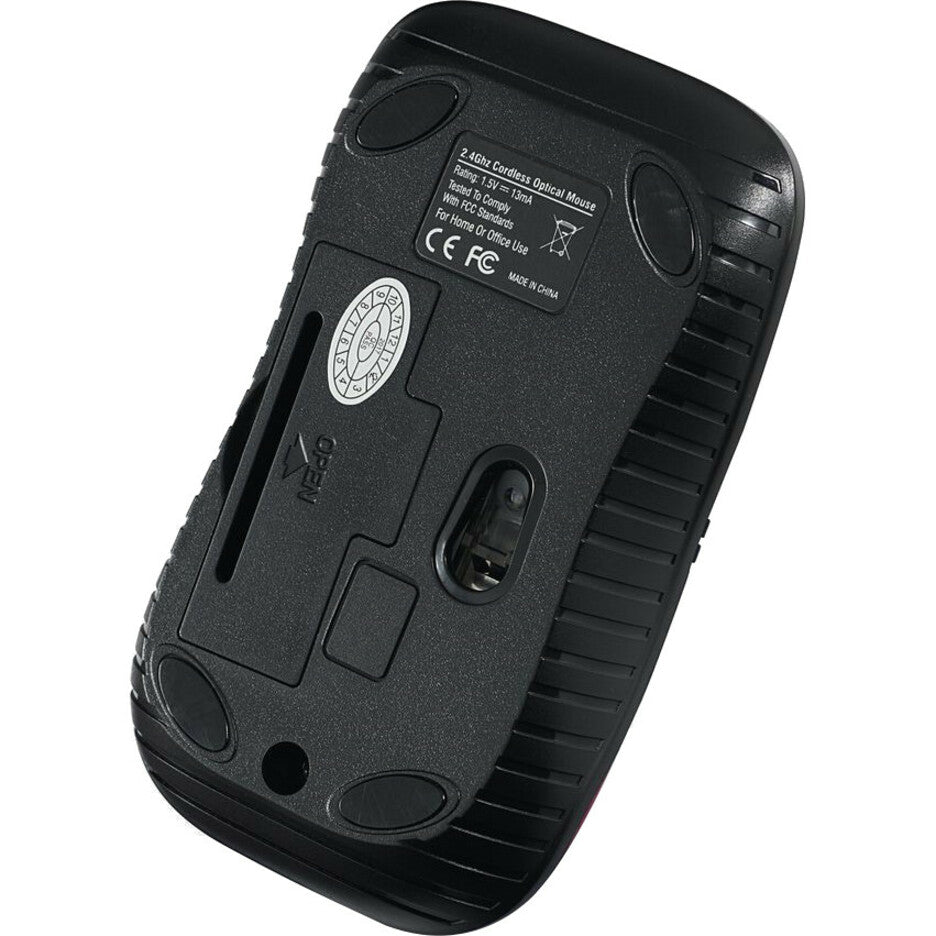 Verbatim Wireless Notebook Optical Mouse Commuter Series - Matte Red