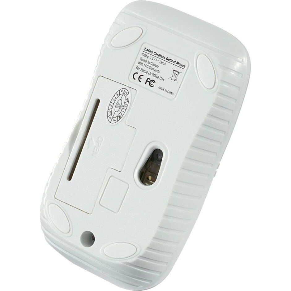 Verbatim Wireless Notebook Optical Mouse Commuter Series - Matte White